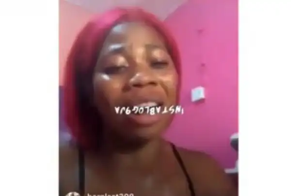 Lady In Tears, Demands The Release Of Mompha (Photos)